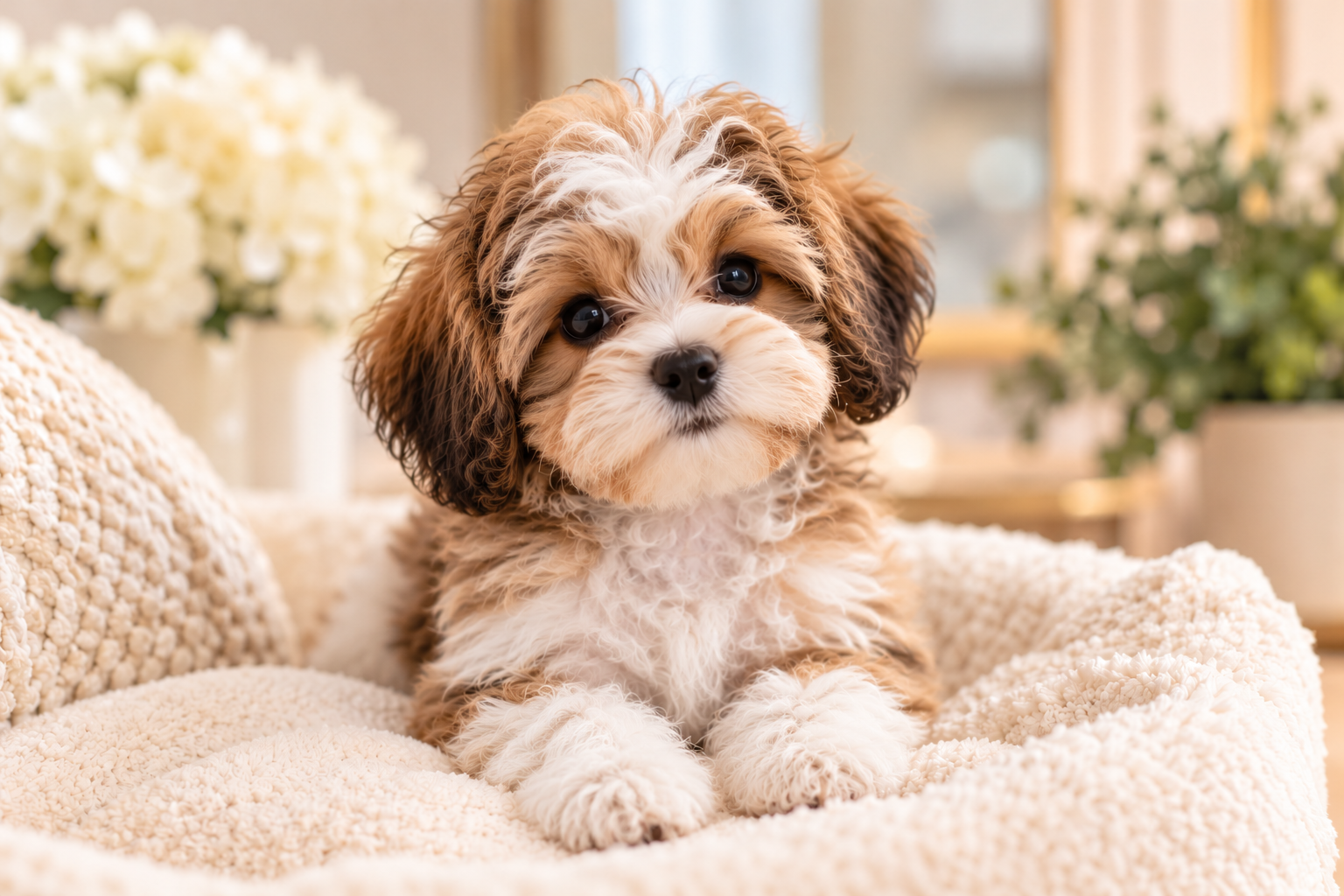 Shih-Poo puppy