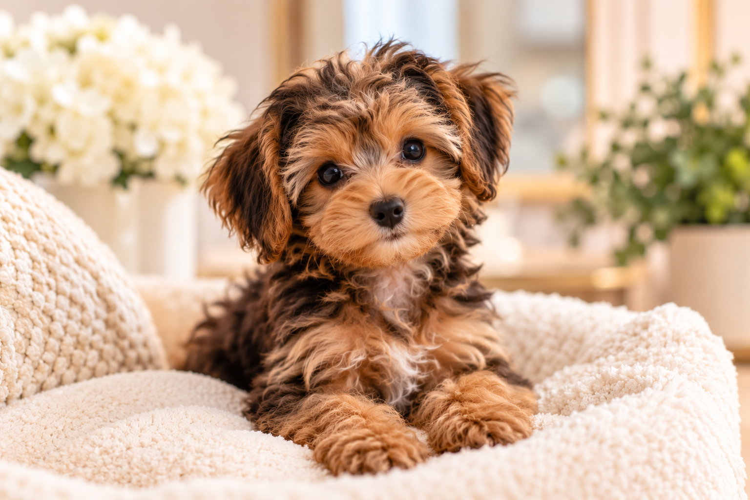 Yorkipoo puppy